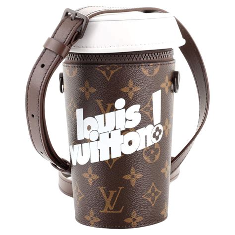 louis vuitton coffee cup bag.